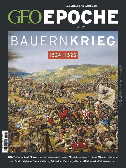 Title details for GEO EPOCHE by DPV Deutscher Pressevertrieb - Available